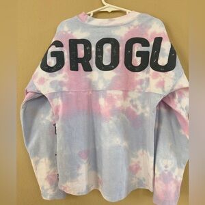 Disney Star Wars: The Mandalorian Grogu Tie Dye Spirit Jersey Kids